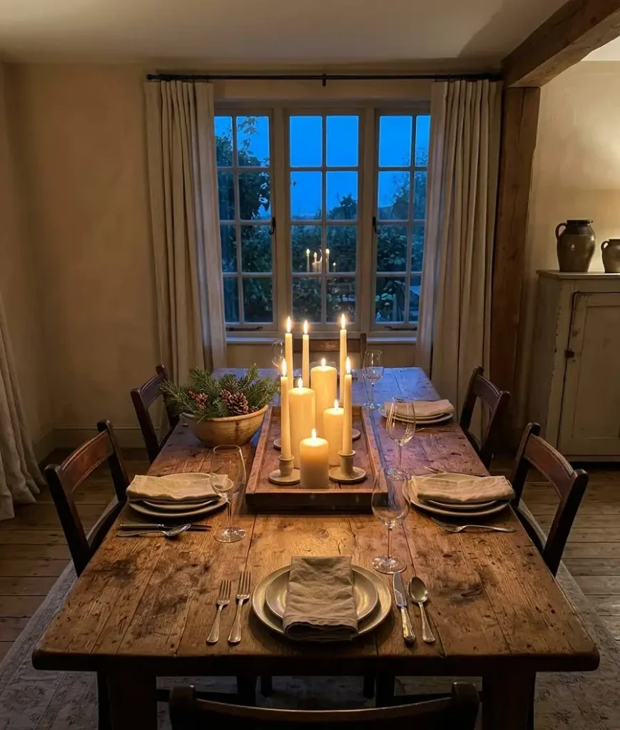 Candles in clusters