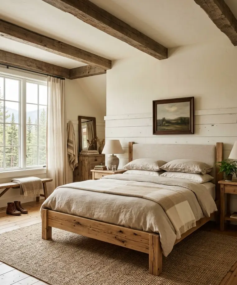 Choose a bed frame with visible