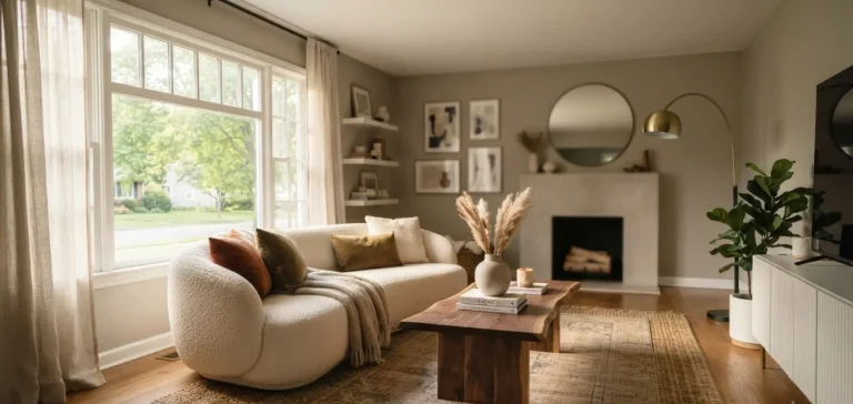Cozy Modern Living Room