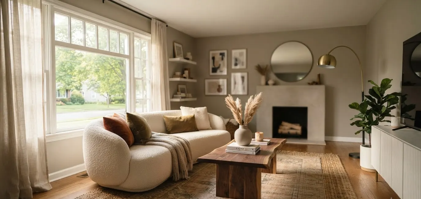Cozy Modern Living Room