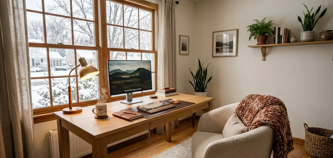 Cozy Winter Home Office Essentials 15 Upgrades For Cold Weather Productivity