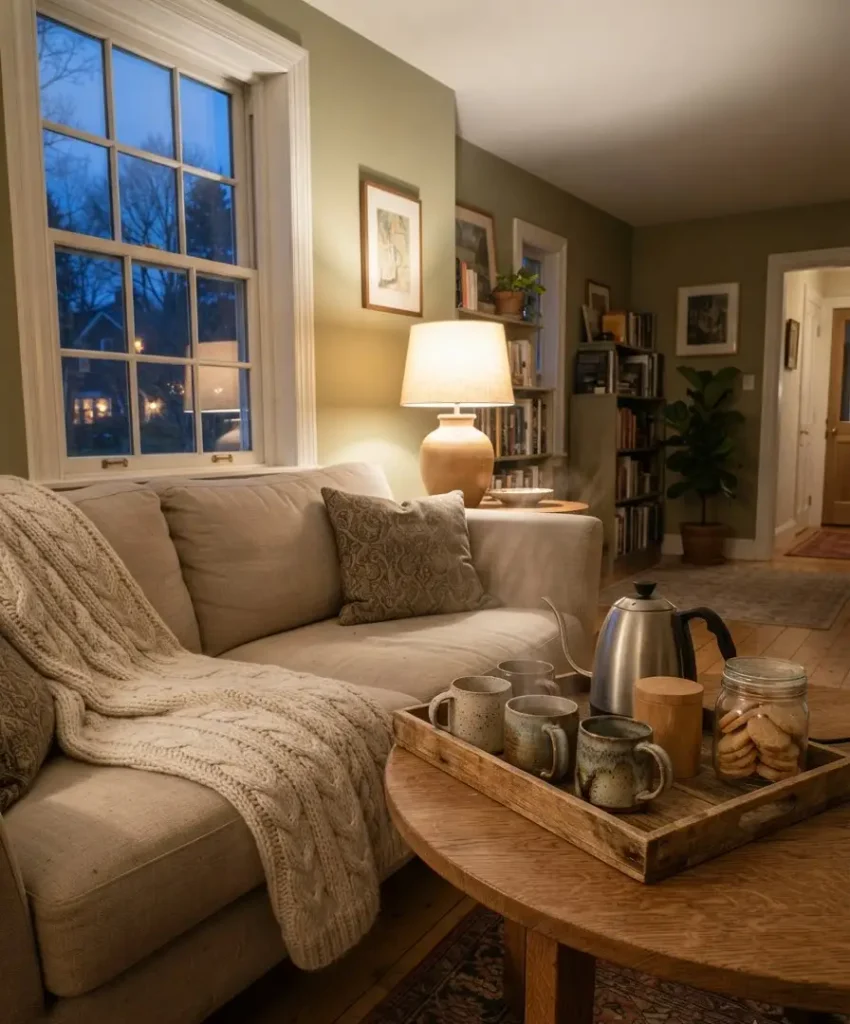 Create a cozy drinks corner