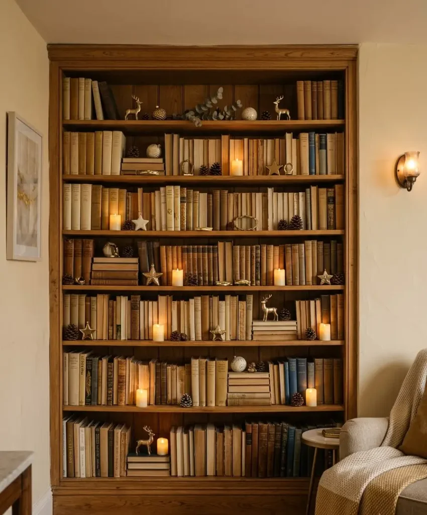 Decorate your bookshelf like a mini display case