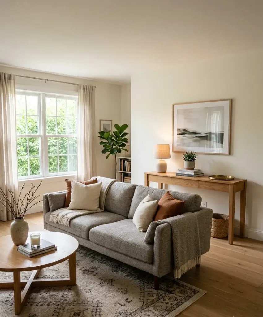Float your sofa away from the wall