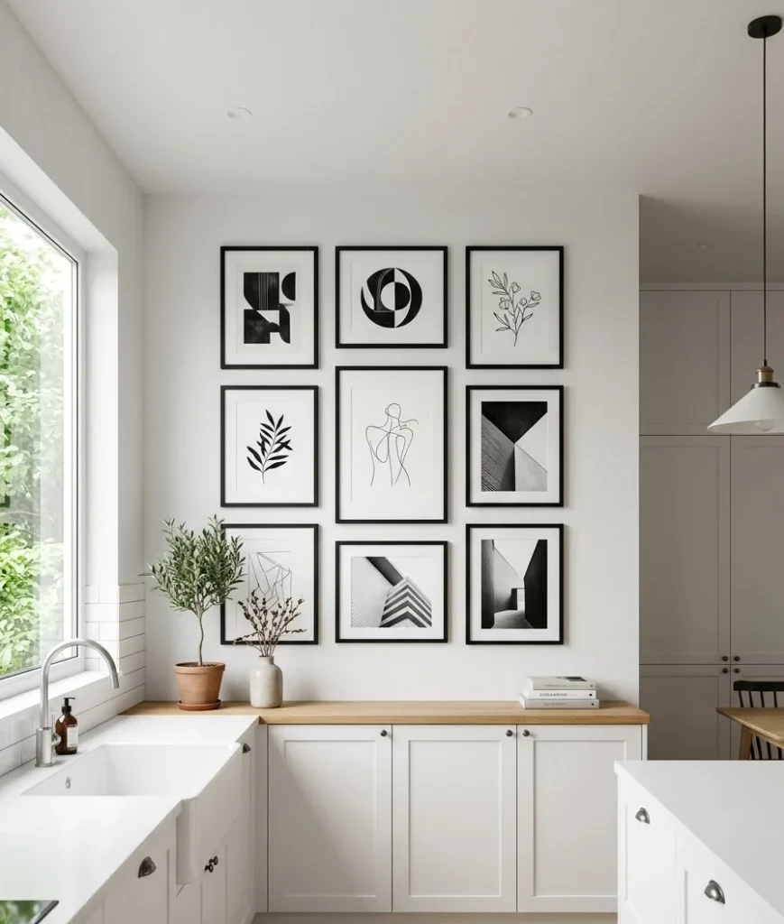Framed black
