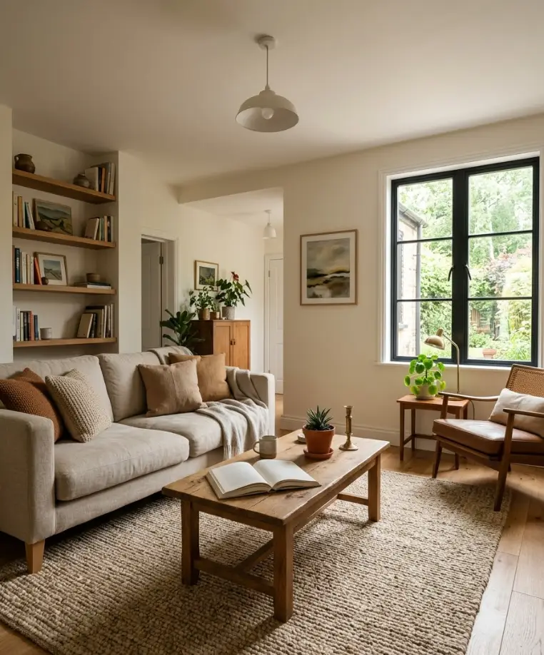 Go big with one rug instead