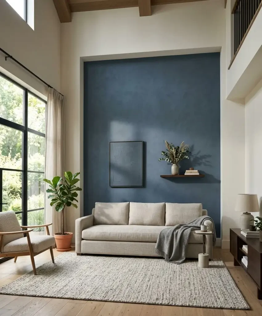 Go for warm neutrals over stark white