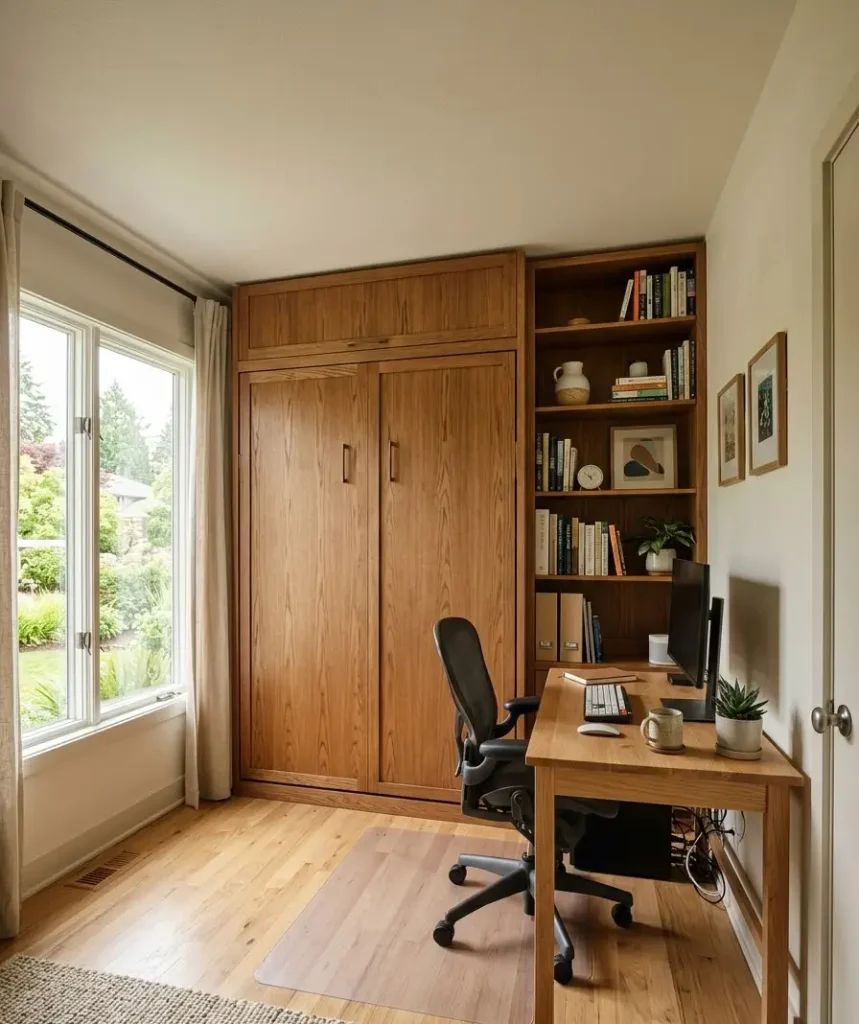 Go with a Murphy bed if the