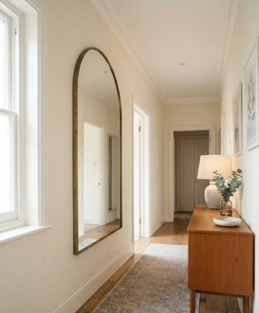 Hang a mirror near a light source