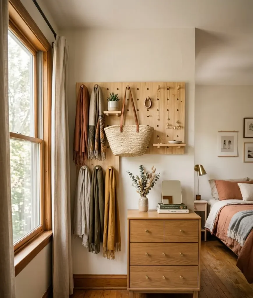 Hang a pegboard 