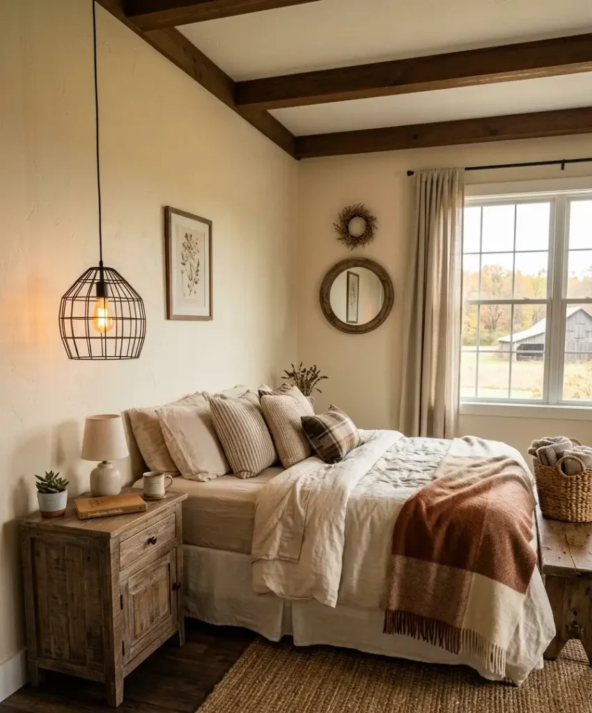 Hang a wire cage or lantern-
