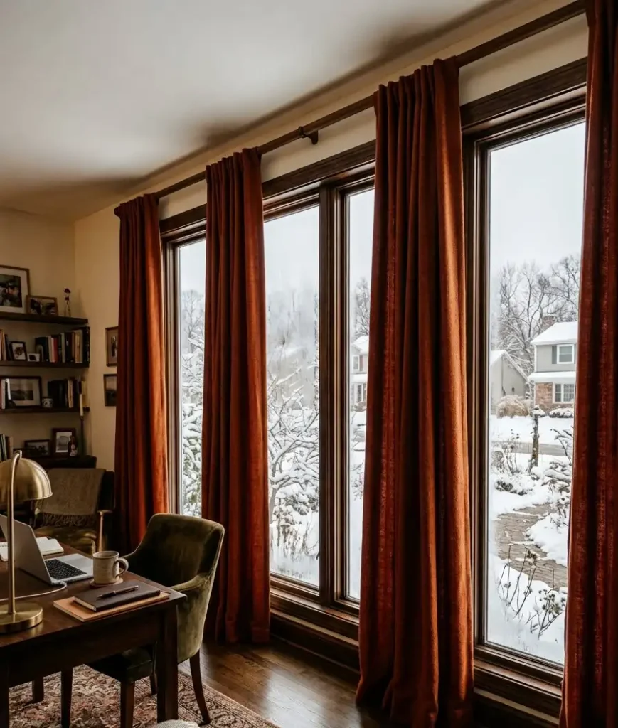 Hang heavier curtains