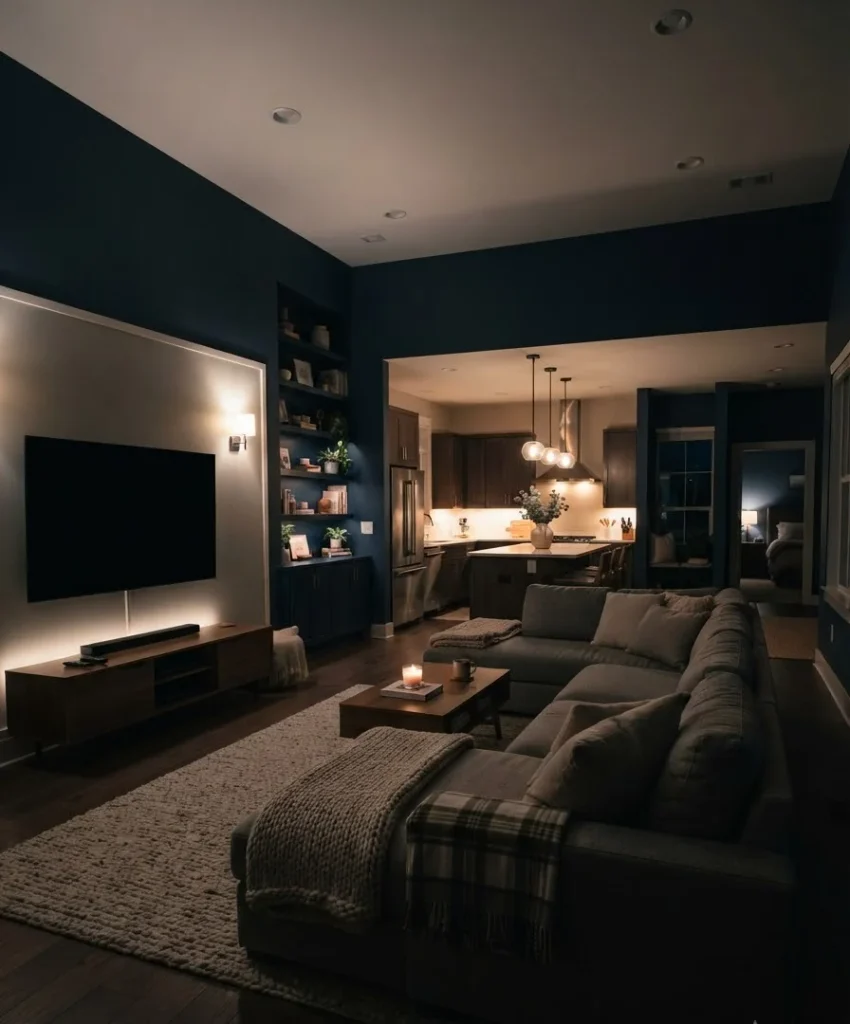 Install dimmers or smart bulbs