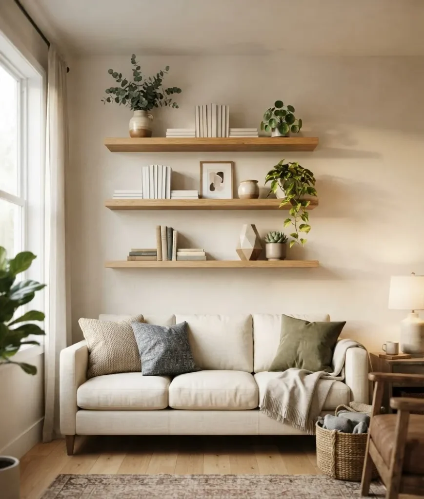 Install floating wall