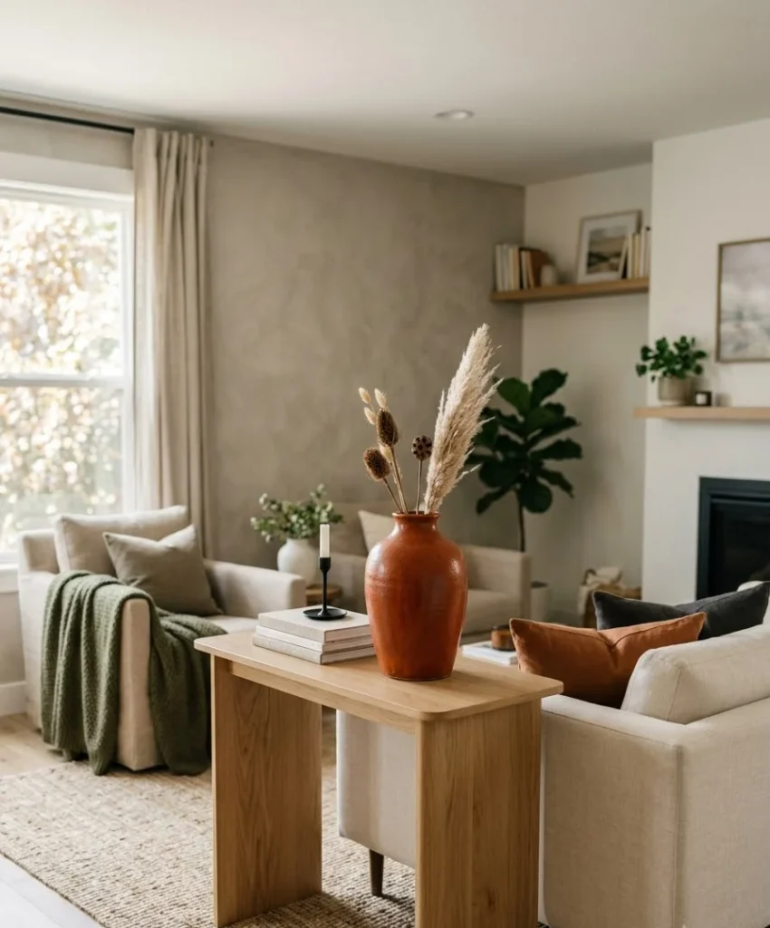 Introduce one bold accent color through