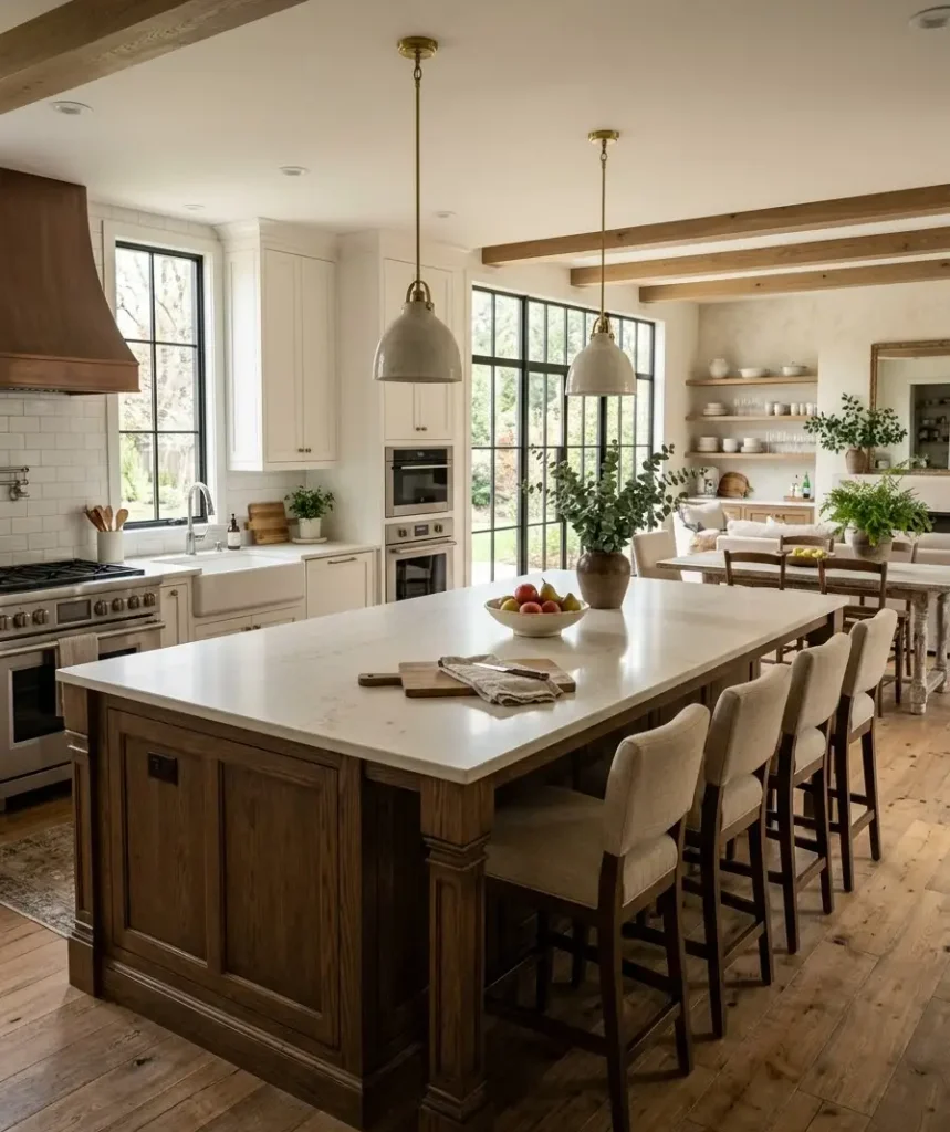 Islands are the new living room