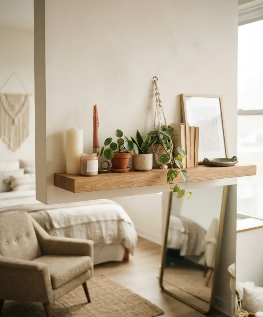 Keep decor items in odd numbers