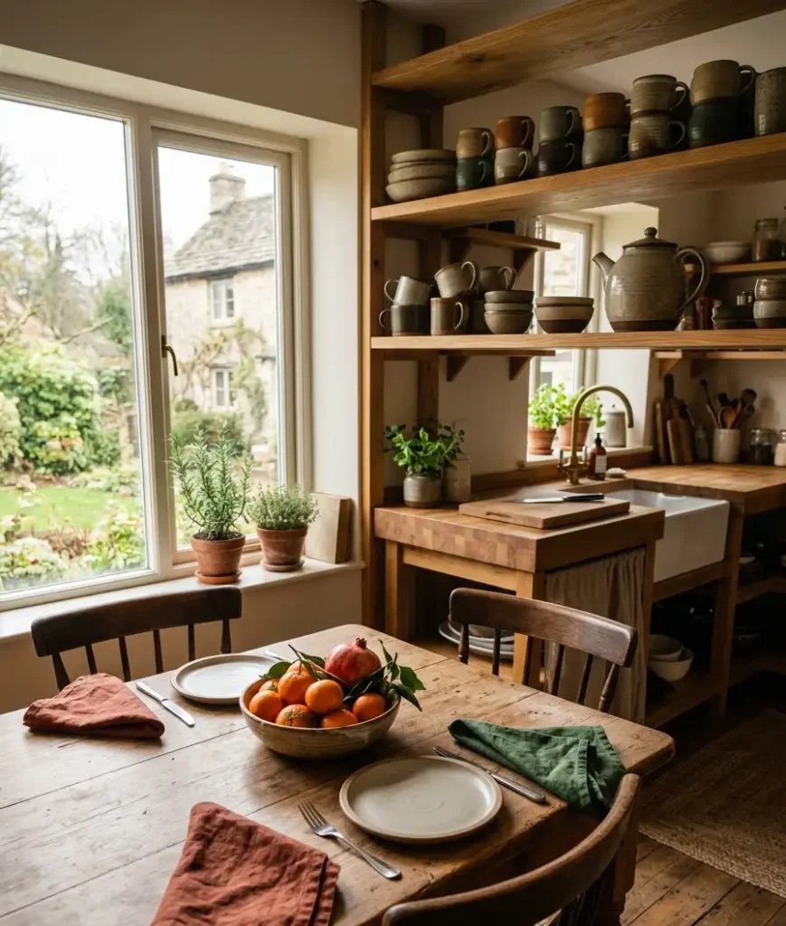 Kitchen and dining