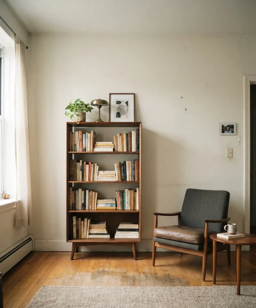 Ladder shelving