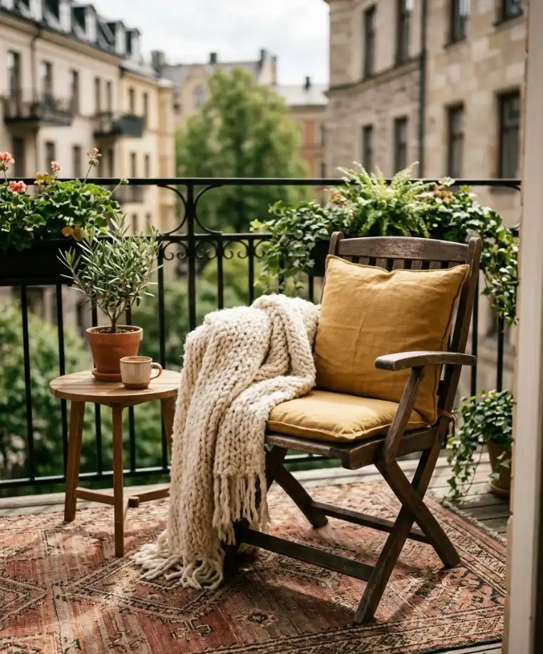 Layer in fall textiles without