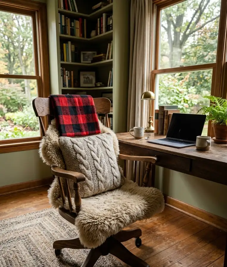 Layer textures on your chair