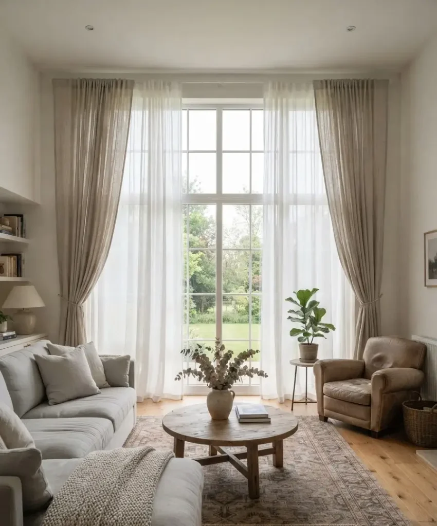 Layer window treatments