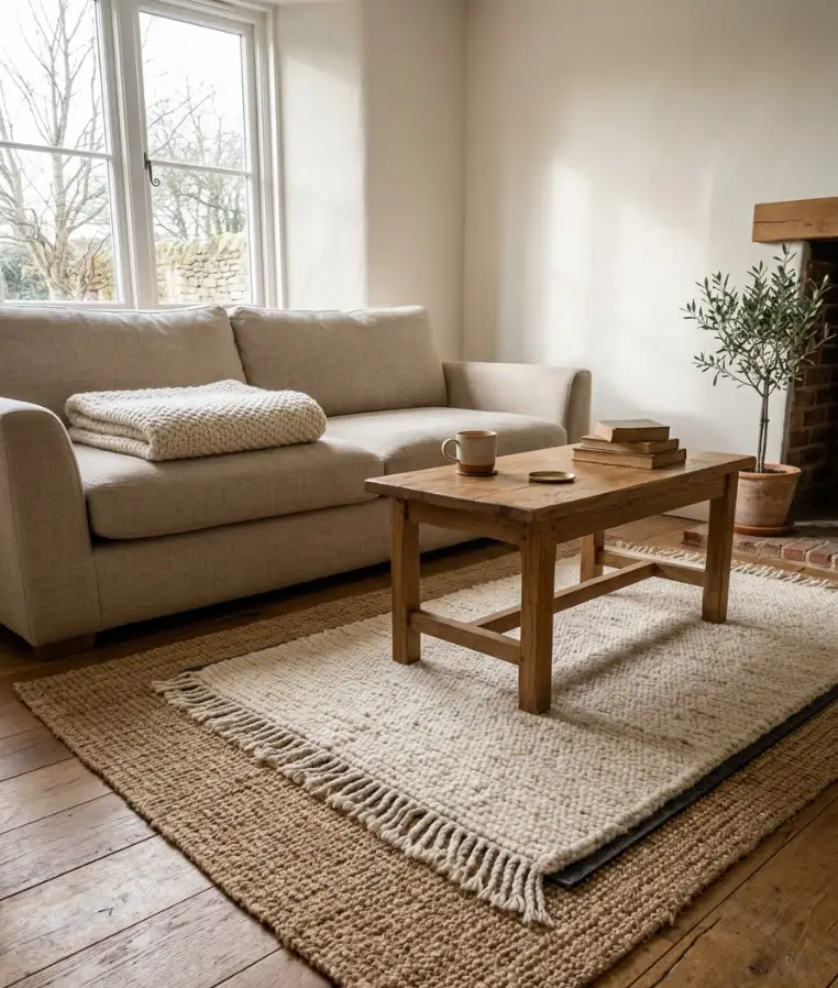 Layered rugs