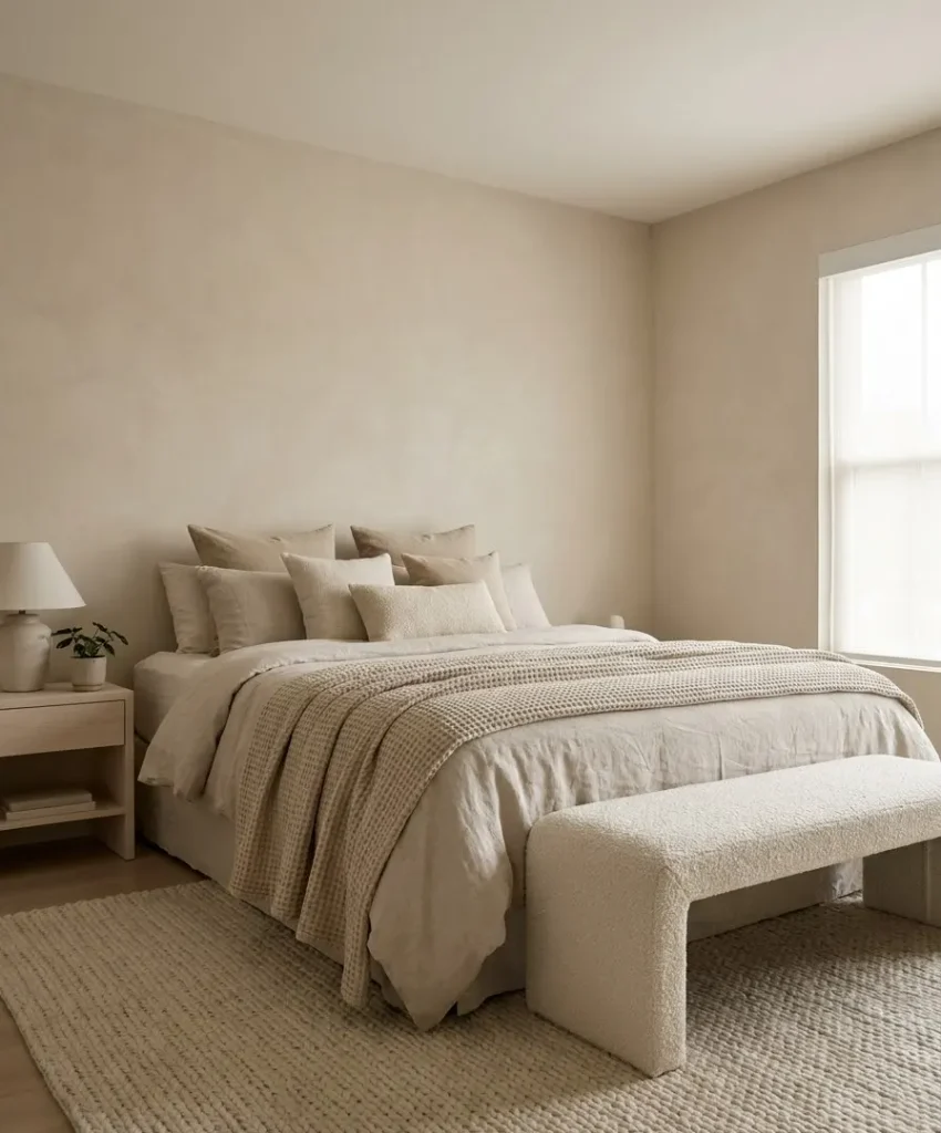 Match the bedding to the walls