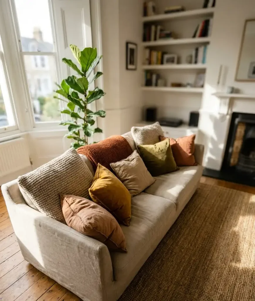 Mix pillow sizes