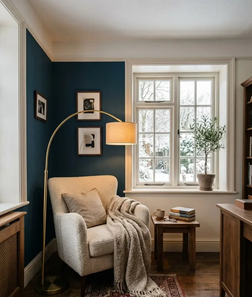 One moody paint corner