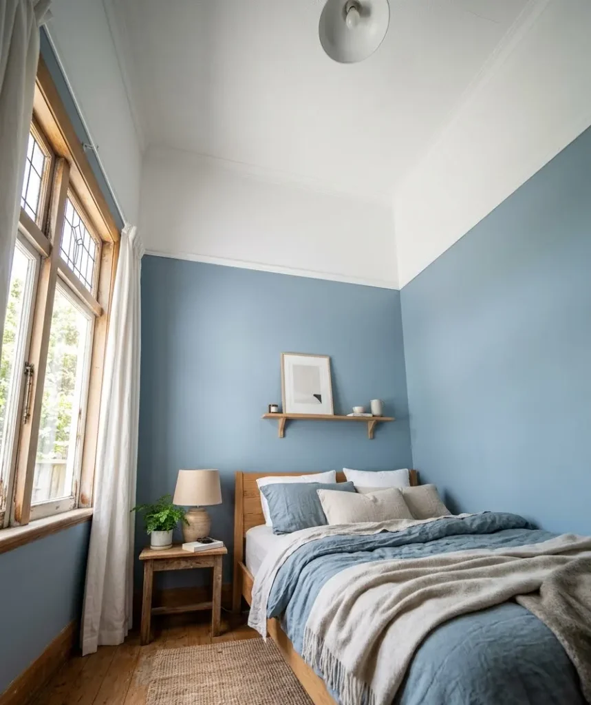 Paint the ceiling a lighter shade
