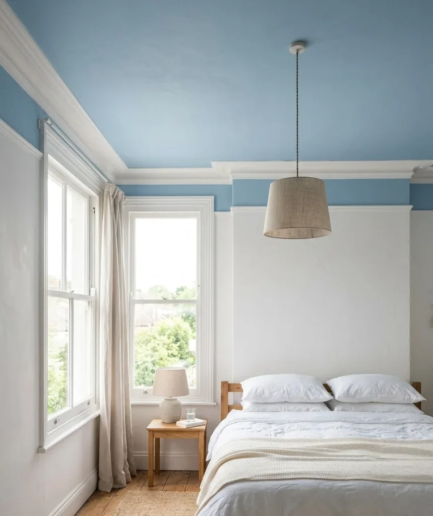  Paint the ceiling a soft color
