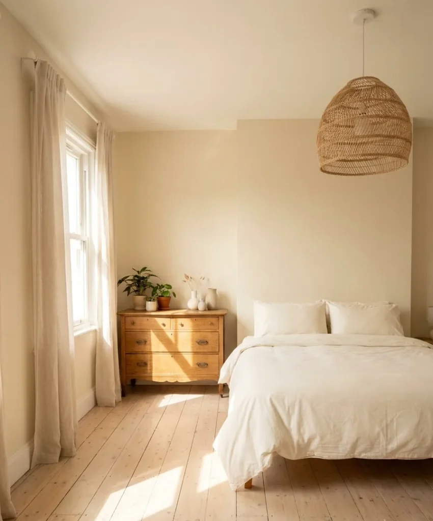 Paint the walls a warm white