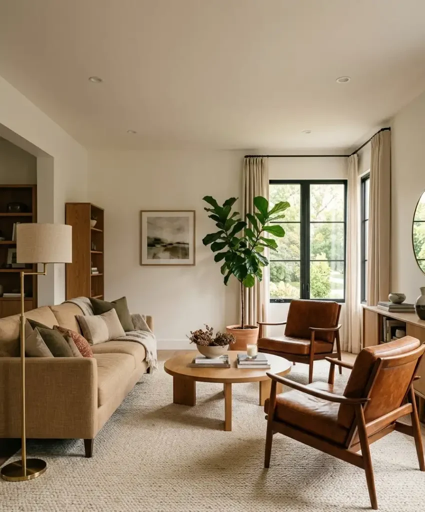 Pair of accent chairs