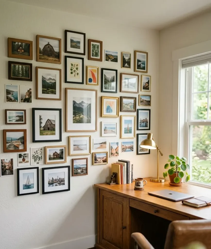 Personalize the walls with things