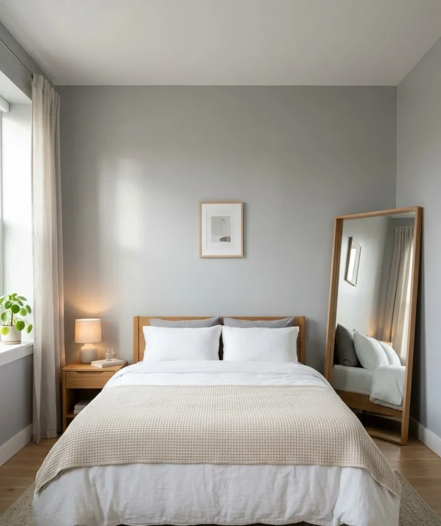 Pick a satin or eggshell finish over flat