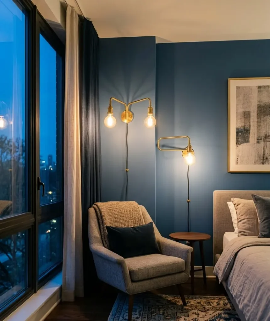 Plug-in swing-arm wall sconces
