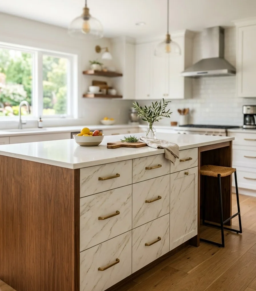 Reface your cabinet fronts
