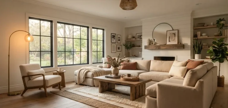Simple Cozy Living Room