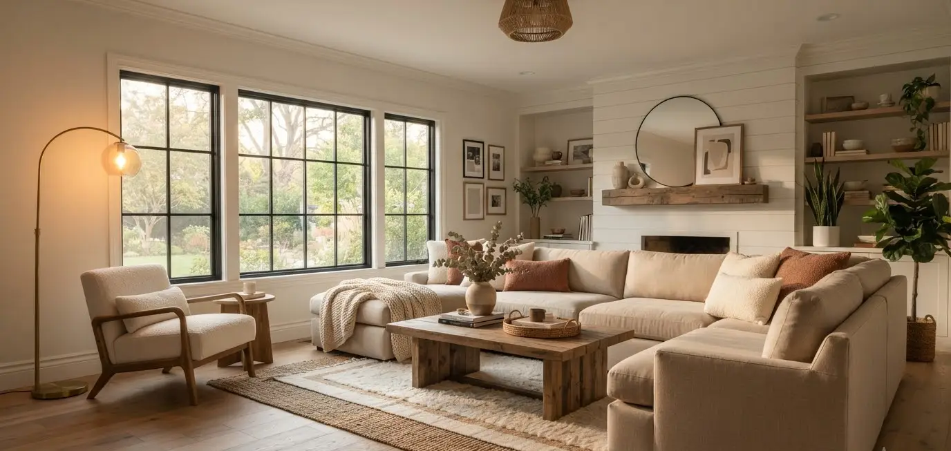 Simple Cozy Living Room