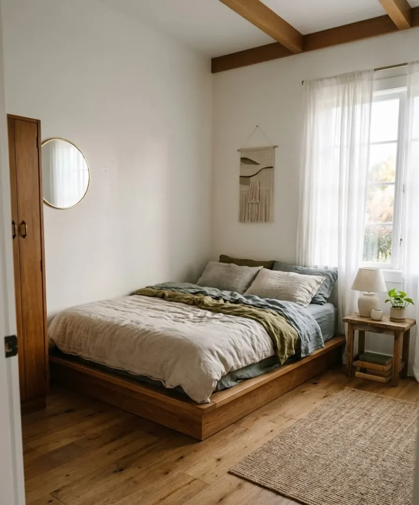 Skip the bed frame with 