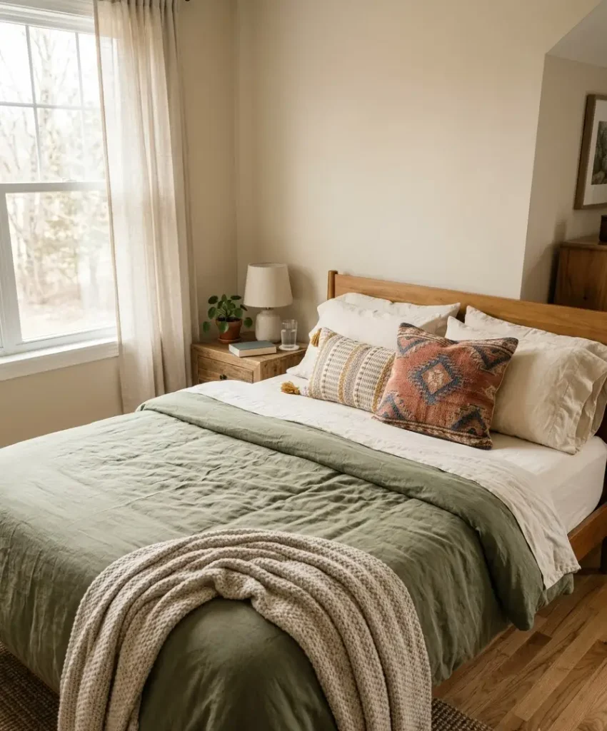 Skip the matching bedding