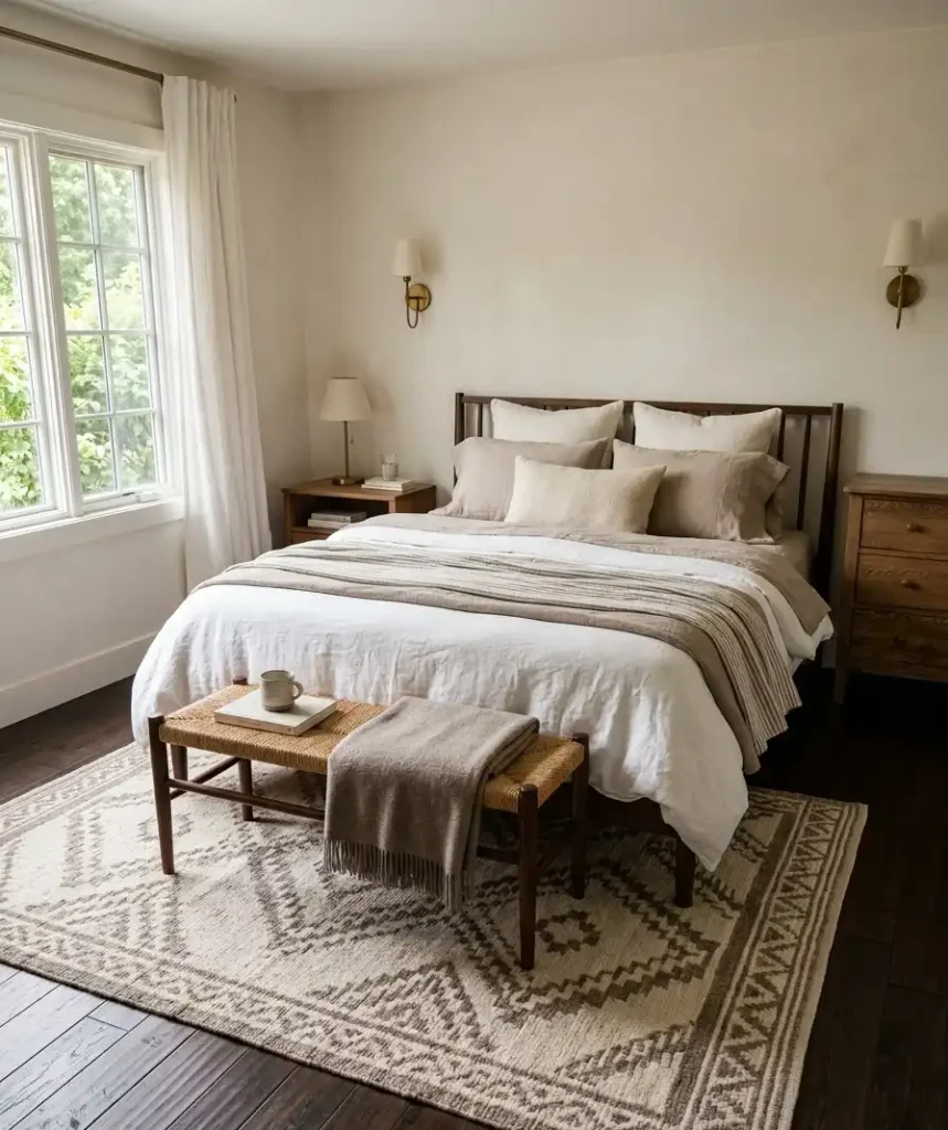Slide a rug under the bottom