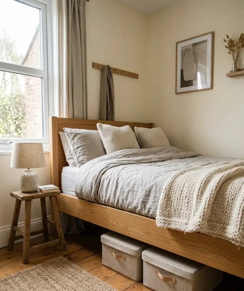 Slide bins under the bed