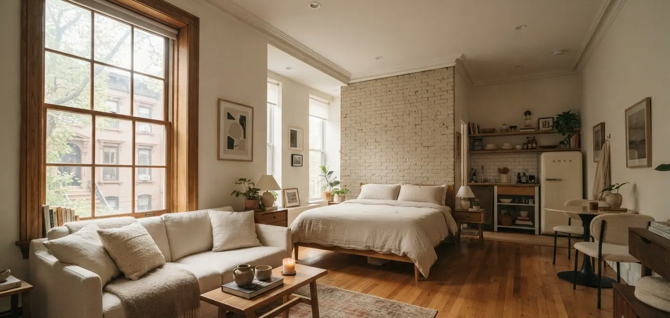 Small studio apartment