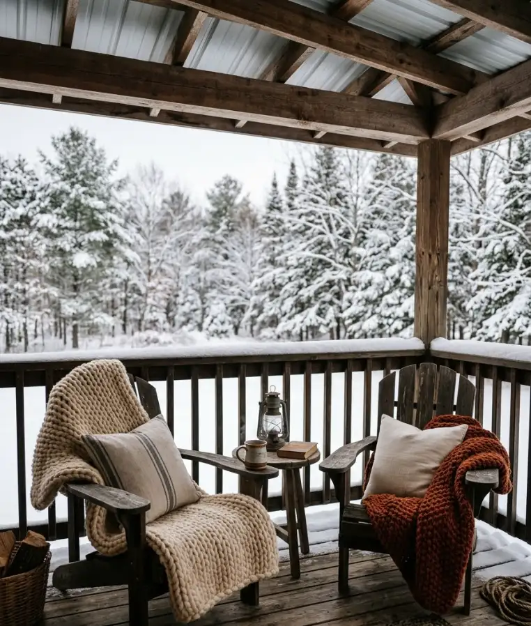 Soft textiles for the porch