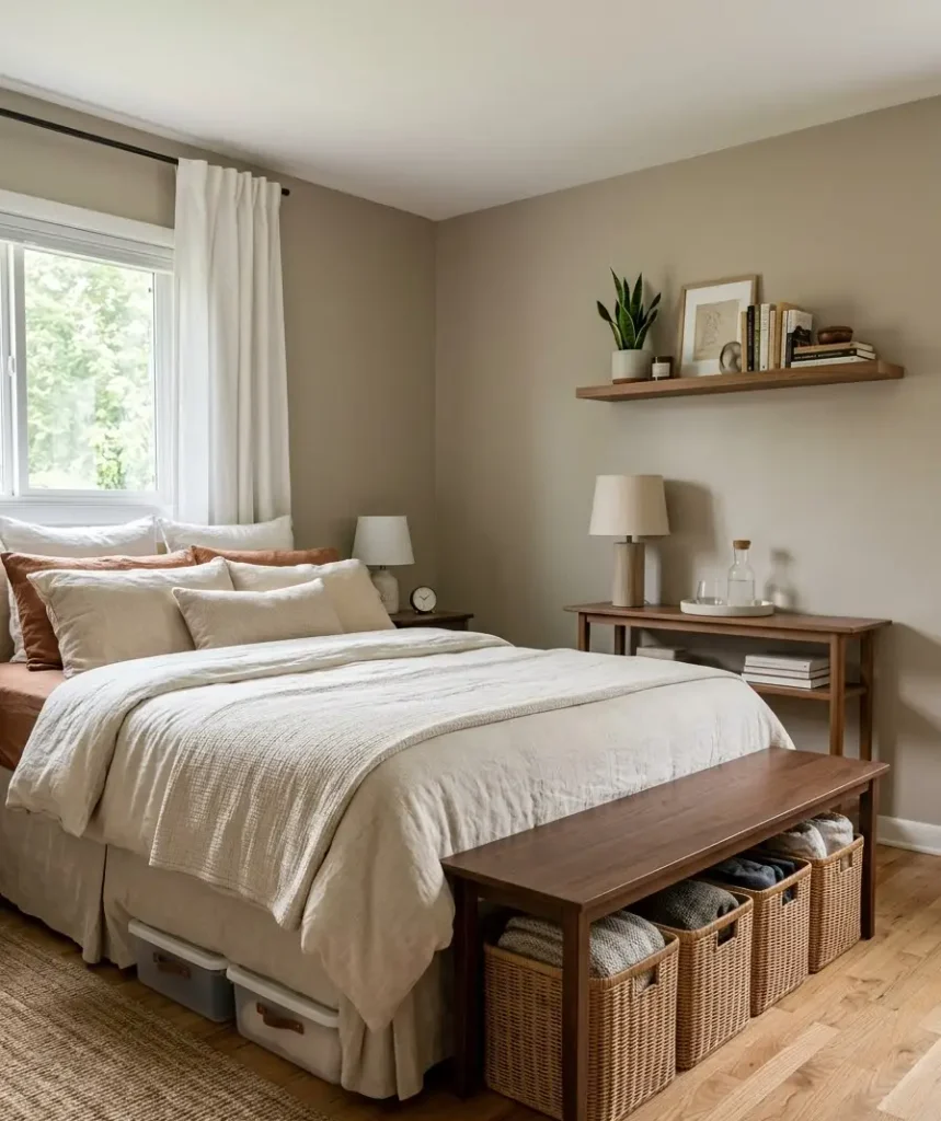 Storage solutions that don't eat floor space