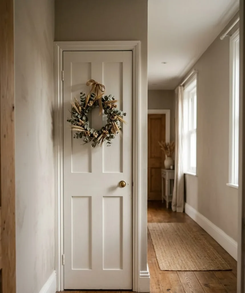 Style a small wreath for your interior