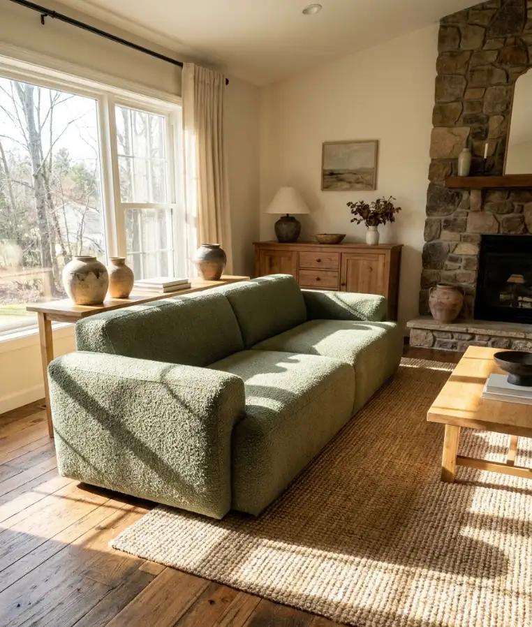 Swap a plain sofa