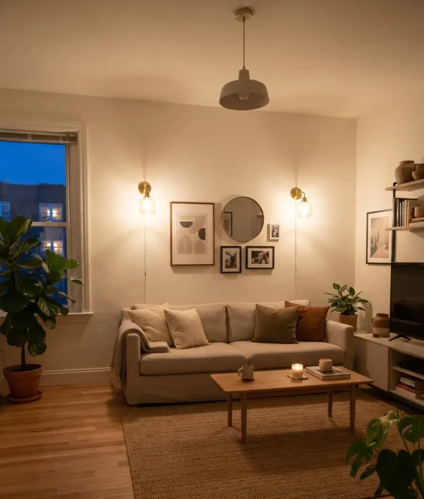 Swap floor lamps for